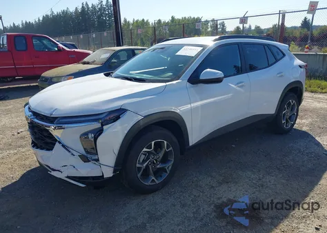 2025 Chevrolet Trax Fwd Lt из США, поврежденный, VIN KL77LHEP3SC242676